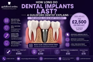 How Long Do Dental Implants Last? A Guildford Dentist Explains