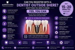 Can You Register with a Dentist Outside Shere? Everything You Need to Know