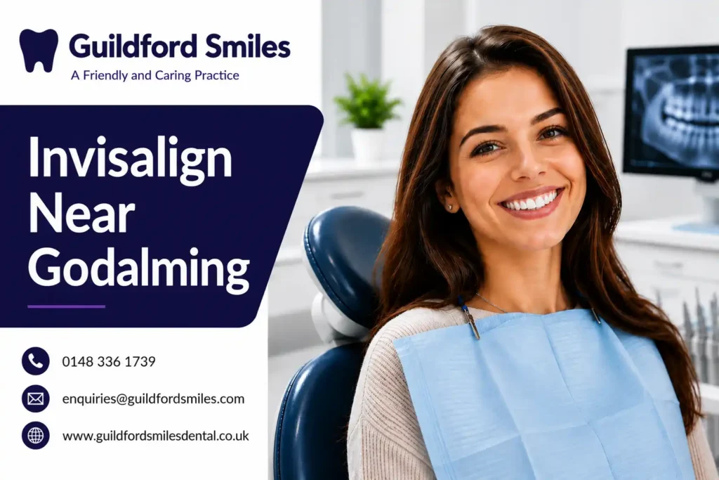 Invisalign near Godalming – clear aligners for a straighter smile