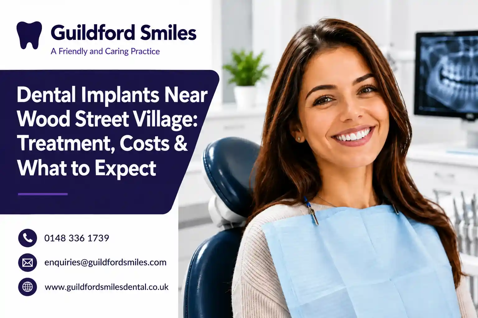 guildford Smiles Dental Practice dental implants near Wood Street Village